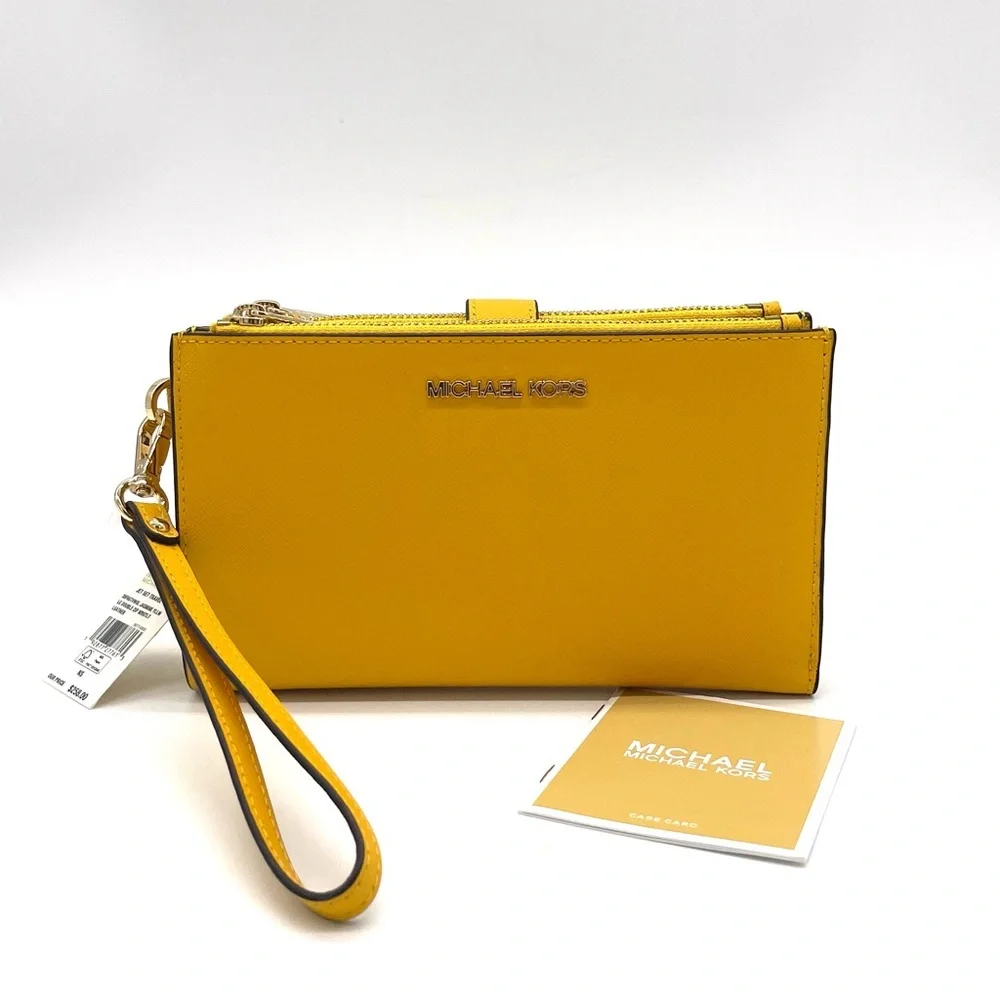 Michael Kors Large Double Zip Wallet Wristlet